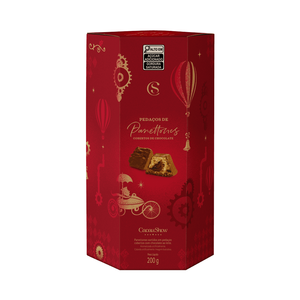 Pedaços de Panetones Sortidos 200g